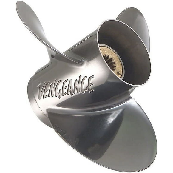 MERCURY Vengeance 13.5 x 23 Hélice 3 Pales en Acier Inoxydable 48-16321A46 LH Rotation