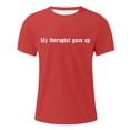 thumbnail image 4 of Wxolcjlv T-Shirt For Mens Casual Graphic Print Short Sleeve Crew Neck Comfortable Daily Wear Tee,Size XXS-6XL, 4 of 4
