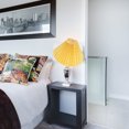 thumbnail image 5 of Greenadscape 1Set Pleated Bedside Table Lamp Shade for Home 9.4x9.4x6.3in, 5 of 5