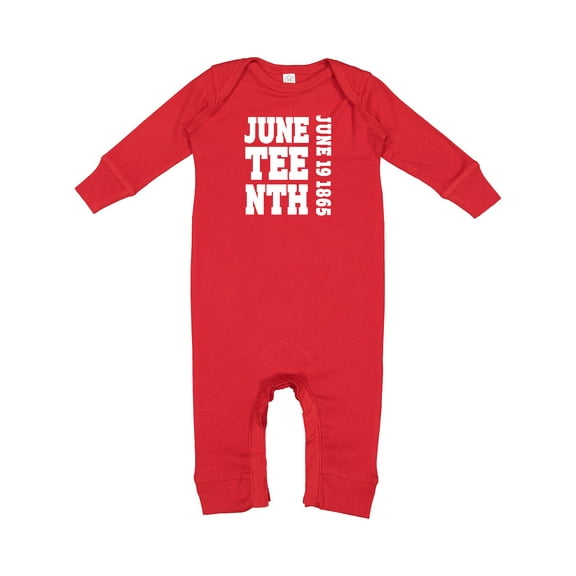 Inktastic Juneteenth June 19, 1865 Baby Romper Coveralls