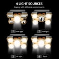 thumbnail image 5 of Powerful Rechargeable Head Flashlight for Fishing Led Headlamp Nitecore Camping Headlights Hunting Torch Hiking Front Lanterns, 5 of 7