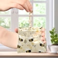 thumbnail image 4 of PU Leather Coin Purse Wallet Compact Water-Resistant Card Cases Money Organizers Cute Bees and Honeycomb Pattern, 4 of 7