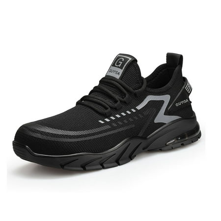 

OwnShoe Unisex Work Shoes Steel Toe Safety Shoes for Men Women Nonslip Working Sneakers Industrial Boots