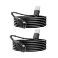thumbnail image 1 of ccwonima Compatible with AMAZTIM M3E Smart Watch Charger, Magnetic Replacement Charging Cable Compatible for AMAZTIM M3E Smart Watch (Black+Black), 1 of 1