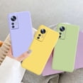 thumbnail image 5 of Funda de silicona líquida para teléfono móvil, carcasa de lujo para Xiaomi Mi 12 12S 12X 12T 13 Pro Mi12 Lite NE Mi 13 Pro Mi13 Lite Civi 2 3 5G, 5 of 5