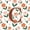 Pink Brown C, variant on Catabedysis Vintage Alphabet I Zipper Twin Comforter Sets with Fitted Sheet and 2 Pillowcases,Flower Pattern Zipper Bedding Set For Girls,Pink Reversible,4-Piece