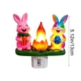 thumbnail image 2 of Led Night Lights for Bedroom Easter Decorative Plug-In Plastic Nightlight Table Lamp 1 Count, 2 of 8
