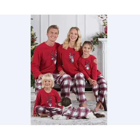

Family Matching Christmas Pajamas Set Women Baby Kids Deer Sleepwear