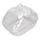 thumbnail image 4 of Caja de baño para hámster Bling Bling transparente contenedor de baño, 4 of 12