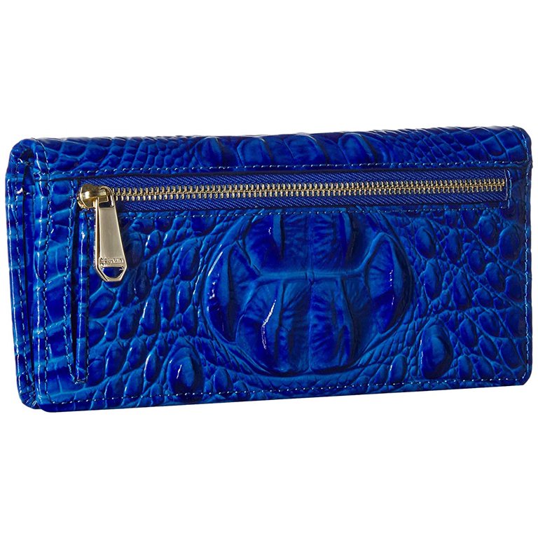Brahmin Melbourne Ady Wallet Cobalt - Walmart.com
