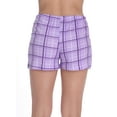thumbnail image 5 of Just Love Womans Pajamas Shorts - PJs - Sleepwear (Pack of 2) (Plaid Purple - Plaid Grey (Pack of 2), Small), 5 of 5