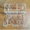 thumbnail image 4 of Fiudx Estante de Almacenamiento Acrílico, Elegante Organizador para Maquinillas de Afeitar, Contenedor Duradero para Cosméticos, Solución para Ahorrar Espacio En El Afeitado, Ideal para Tocador de Ba, 4 of 6