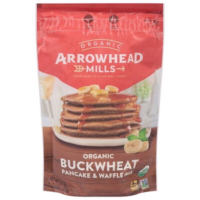 Arrowhead Mills Organic Buttermilk Pancake Mix 22 oz (Pack of 6)