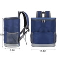 thumbnail image 2 of GASTROPOD Insulated Cooler Backpack Outdoor-Leak Proof Backpack Cooler 20 Cans,Waterproof Lightweight Cooler Bag for Travel Camping Beach Lunch (Navy), 2 of 8