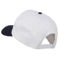 thumbnail image 3 of Captain Oak Leaf Military Patched Prostyle Cap - Navy White OSFM, 3 of 5
