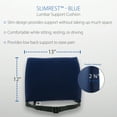 thumbnail image 6 of Core Products SlimRest Lumbar Support, Standard - Blue, 6 of 7