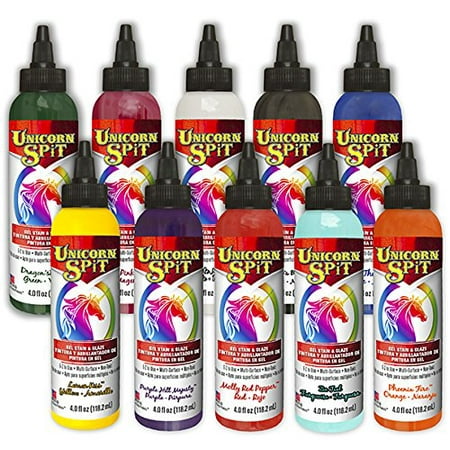 Unicorn Spit Gel Stain Glaze In One 10 Paint Collection Unicorn Spit Gel Stain Glaze In One 10 Paint Collection