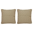 thumbnail image 2 of VHC Brands Euro Sham Ruffled Set of 2, Cotton Bedroom Euro Sham Covers, Flat Weave, Bedding Accessory, Bedroom Decor, No Insert, for Bed Couch Sofa, Pip Vinestar Collection, Square 26x26, Natural, 2 of 5