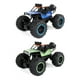 thumbnail image 2 of Coche de escalada todoterreno Vhermosa RC 1:18 con luces azul/verde, 2 of 8
