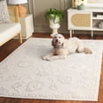 thumbnail image 3 of Safavieh Paros Melva Floral Area Rug, Ivory, 6'7" x 6'7" Square, 3 of 11