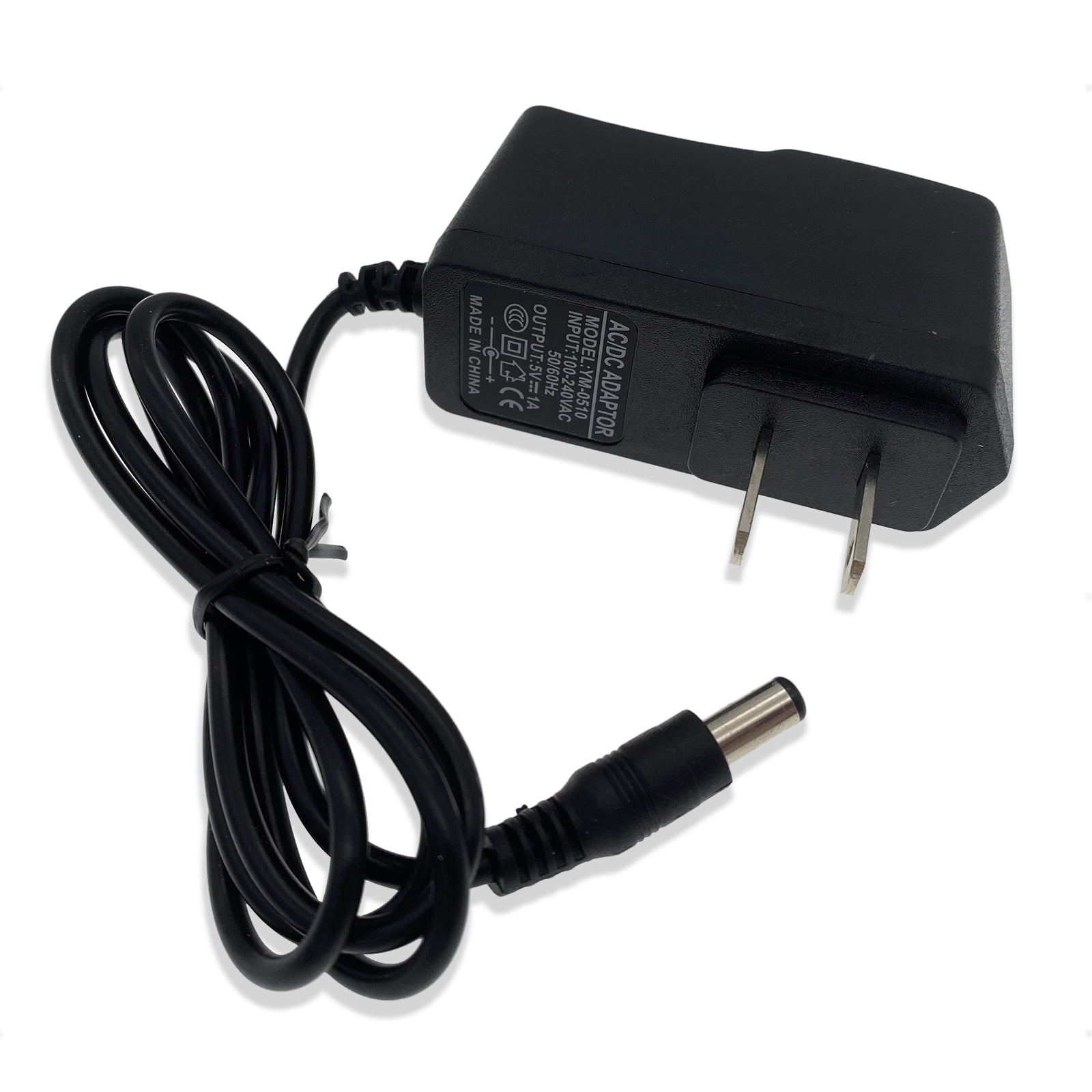 AC100-240V to DC 5V 1A 5.5mm * 2.1mm Wall Charger Adapter