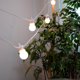 thumbnail image 4 of 23M Patio cadena bombillas G50 lechoso campamento al aire libre impermeable IP44 lámpara Navidad guirnalda bombillas jardín boda fiesta luces LED, 4 of 5