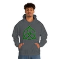 thumbnail image 4 of Celtic Knot - Green - Unisex Heavy Blend™ Hooded Sweatshirt, 4 of 9