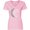 AD-Pink, variant on Inktastic I Love You to the Moon & Back. Women's V-Neck T-Shirt
