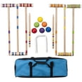 Complete Croquet Set with Carrying Case 6 Players by Hey! Play