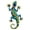 A, variant on GFHFHITJ Metal Gecko Wall Decor Lizard Garden Art Color Hanging Glass Sculpture for Indoor Outdoor Patio Fence