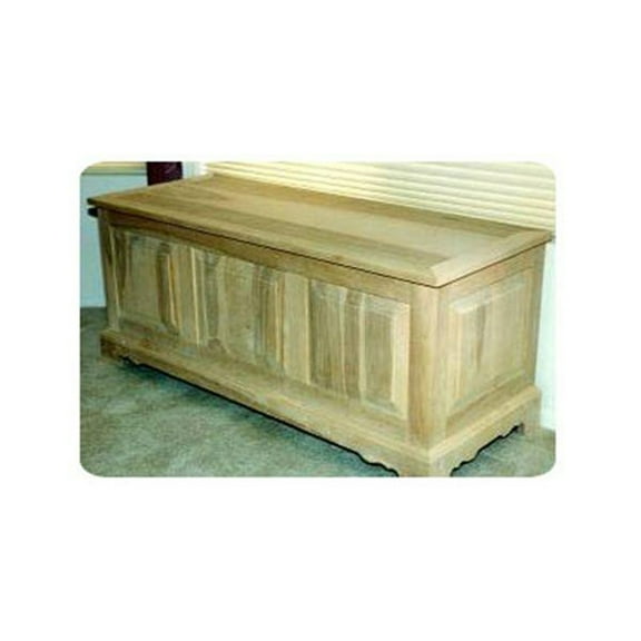 Woodcraft Project Paper Plan To Build Raised Panel Hope Chest - Material Not Included