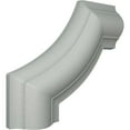 thumbnail image 2 of 4"W x 4"H x 1/2"P Ashford Smooth Panel Moulding Corner (matches moulding PML01X00AS), 2 of 7