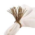 thumbnail image 3 of Saro Lifestyle Beaded Spray Design Napkin Ring (Set of 4), 3 of 5