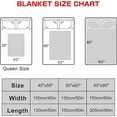 thumbnail image 2 of Christmas Winter Soft Warm Nap Blanket Cozy Bedroom Home Accessory Cow Wool Throws for Comfort, 2 of 6