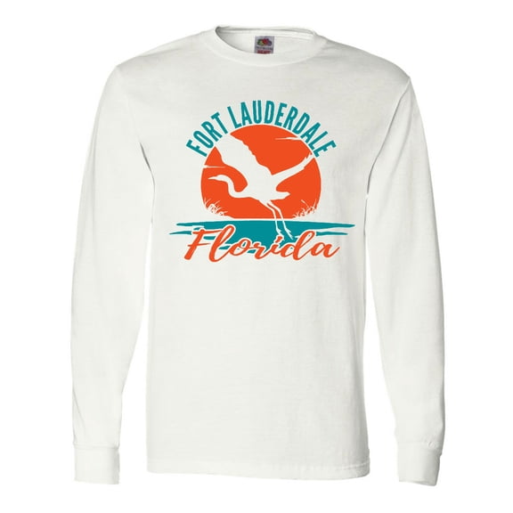 Inktastic Fort Lauderdale Florida Vacation Trip Long Sleeve T-Shirt