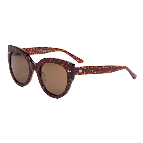 Gafas de sol SITO SHADES Good Life para mujer, redondas, guepardo