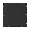 thumbnail image 4 of Kate and Laurel Jiera Metal Mirror Set, Black 4 Piece, 4 of 10
