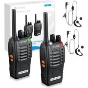 eSynic 2Pack Professional Walkie Talkies for Adults USB Rechargeable Walkie Talkies Best 16CH Walkie Talkies Hand Free VOX Walkie Talkies With LED Lights Wonderful Gifts For Adults Kids etc