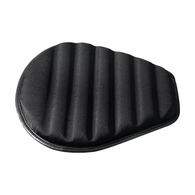 Cojín para asiento de motocicleta, Universal, transpirable, cómodo, cinturones ajustables, suave, antideslizante, absorción de impacto, funda para