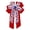 multicolor-1D, variant on Red White Blue Patriotic Hair Scrunchy 9x6 Inch Soft Fabric Ponytail Holder for 4th of July Independence Day Women Girls Holiday Party Accessories Housewarming Gifts