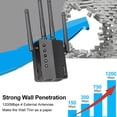 thumbnail image 2 of Orchip 1200Mbps Dual Band Wireless Range Extender Wireless Transceiver, 2 of 10