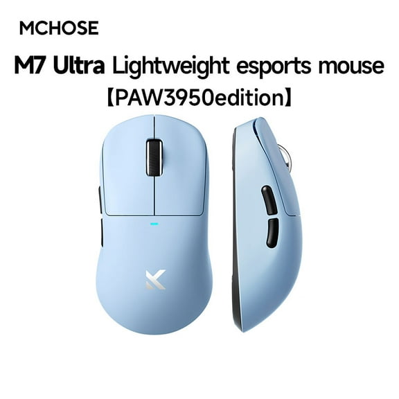 MCHOSE M7 Ultra Wireless Gaming Mouse, 8K Polling, 53g Lightweight Ergonomic Computer Mouse