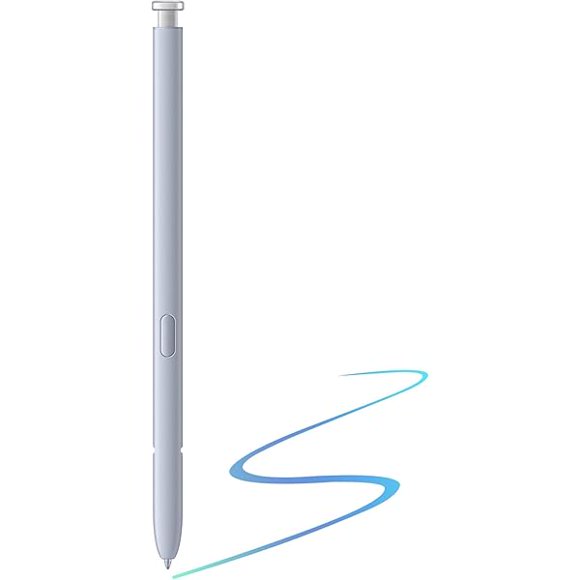 wonima11 Galaxy S25 Ultra S Pen Replacement for Samsung Galaxy S25 Ultra Pen, Light Silver S Pen S25 Ultra Stylus Pen Replacement with 5xTips/Nibs (Blue)