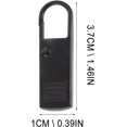 thumbnail image 4 of 4pcs Detachable Zipper Pulls Universal Zipper Heads Zipper Pull Replacement,black, 4 of 5
