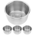 thumbnail image 3 of OFFIGAM Stainless Steel Dipping Cups Set, 4 Small Lightweight Sauce Bowls for Kitchen and Dining, 3 of 10