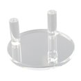 thumbnail image 3 of yotijay Rock Display Stand Home Decor with 3 Columns for Mineral Jewelry Party Favor 5CM, 3 of 9
