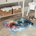 thumbnail image 6 of Non Slip Door Mat, Ink Style Wave Dragon Fast Drying Bath Tub Mats, Absorbent Bathroom Rugs Entrance Welcome Mat, Bath MatS for Tub, Floor, Home, Kitchen, Hotel,16x24in, 6 of 7