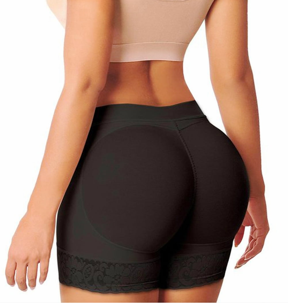 Ekouaer Butt Lifter Padded Panty Women’s Jacquard Hip Enhancer Shapewear S/M/L