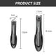 thumbnail image 2 of Cortaúñas para uñas gruesas, cortaúñas con receptor, kit de cortaúñas afilado y duradero de acero inoxidable para hombres y mujeres, 2 of 7