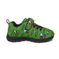 thumbnail image 4 of Pointodoor Green Tractors Shoes for Boys Breathable Trail Running Shoes for Kids Girls Lightweight Anti-Slip Sneakers Athletic Gym Tennis Sneakers with Single Buckle, 4 of 7